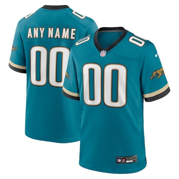 Prowler Throwback Custom Game Jersey Teal 2