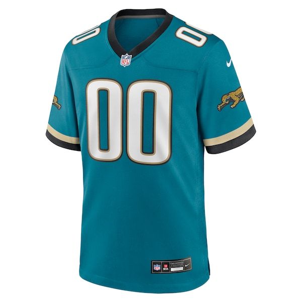 Prowler Throwback Custom Game Jersey Teal 3