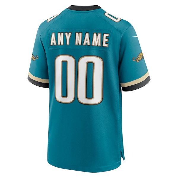 Prowler Throwback Custom Game Jersey Teal 4