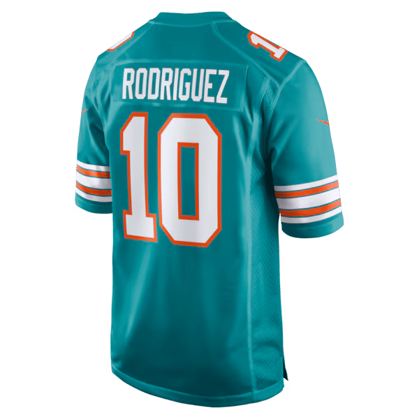 Jacob Rodriguez Alternate Game Jersey Aqua 4
