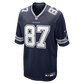 Jake Ferguson Team Game Jersey Navy 3