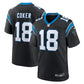 Jalen Coker Game Jersey Black