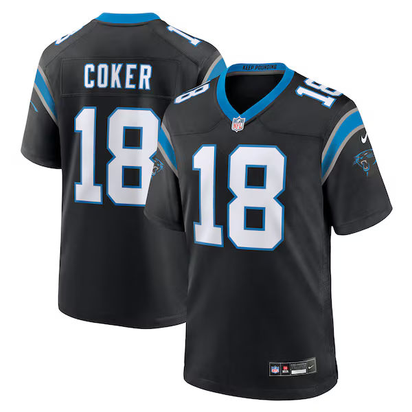 Jalen Coker Game Jersey Black