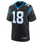 Jalen Coker Game Jersey Black 3