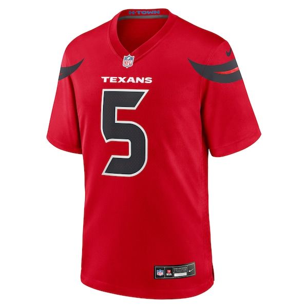 Jalen Pitre Alternate Game Jersey Red 3