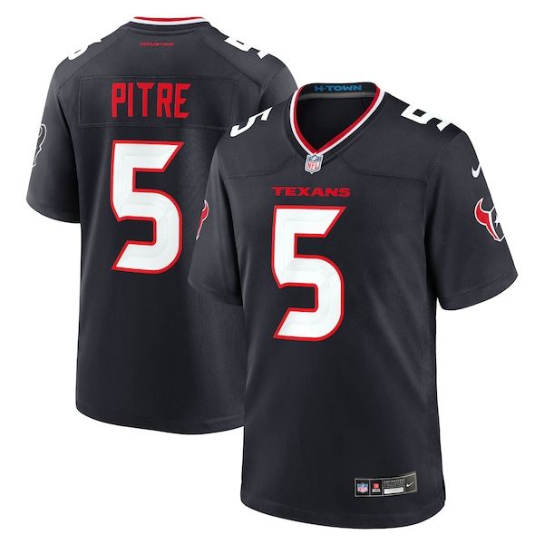 Jalen Pitre Game Jersey Navy 2