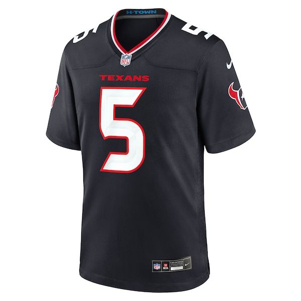 Jalen Pitre Game Jersey Navy 3