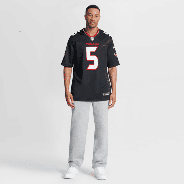 Jalen Pitre Game Jersey Navy 8