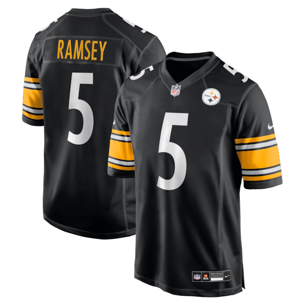 Jalen Ramsey Game Jersey Black 2