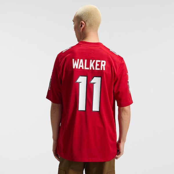 Jalon Walker Game Jersey Red 4