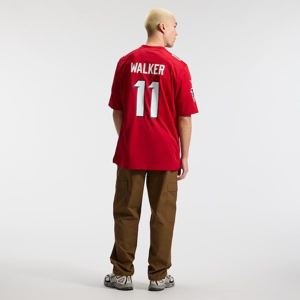 Jalon Walker Game Jersey Red 6