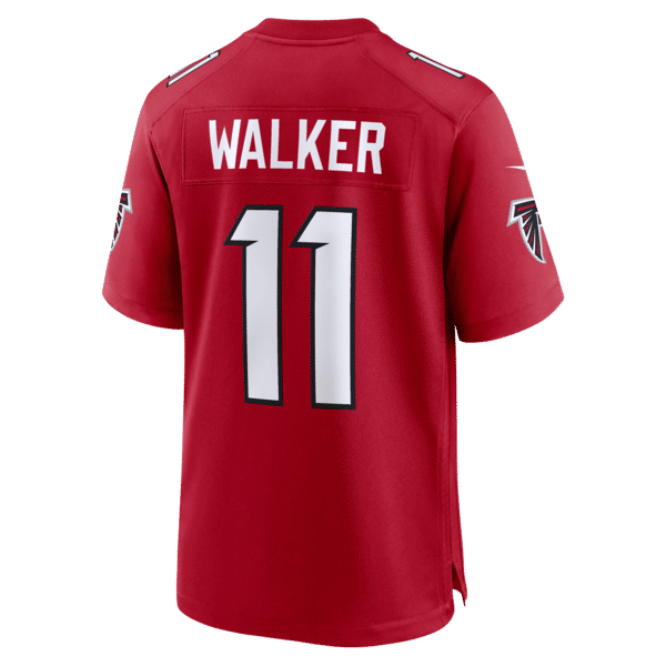 Jalon Walker Game Jersey Red 8
