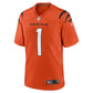 Ja'Marr Chase Alternate Game Jersey Orange 3
