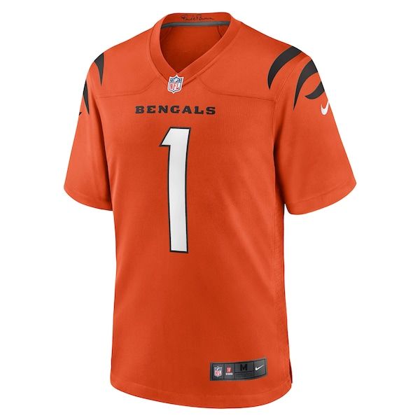 Ja'Marr Chase Alternate Game Jersey Orange 3