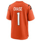Ja'Marr Chase Alternate Game Jersey Orange 4