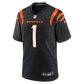 Ja'Marr Chase Game Jersey Black 3