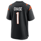 Ja'Marr Chase Game Jersey Black 4