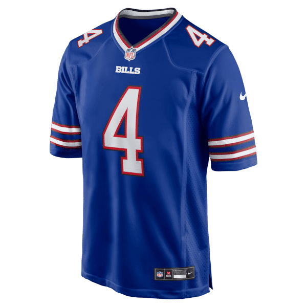 James Cook III Game Jersey Royal 3