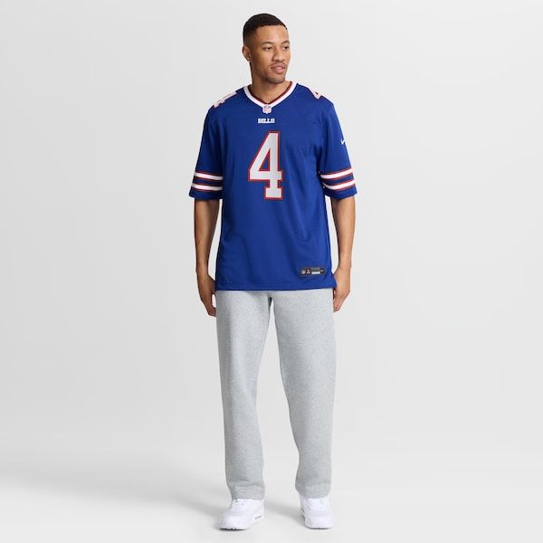 James Cook III Game Jersey Royal 8