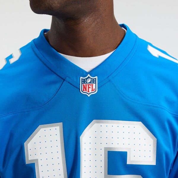 Jared Goff Game Jersey Blue 10