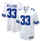 Javonte Williams Game Jersey White