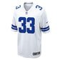 Javonte Williams Game Jersey White 3