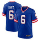 Jaxson Dart Alternate 2 Classic Game Jersey Royal