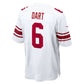 Jaxson Dart Game Jersey White 4
