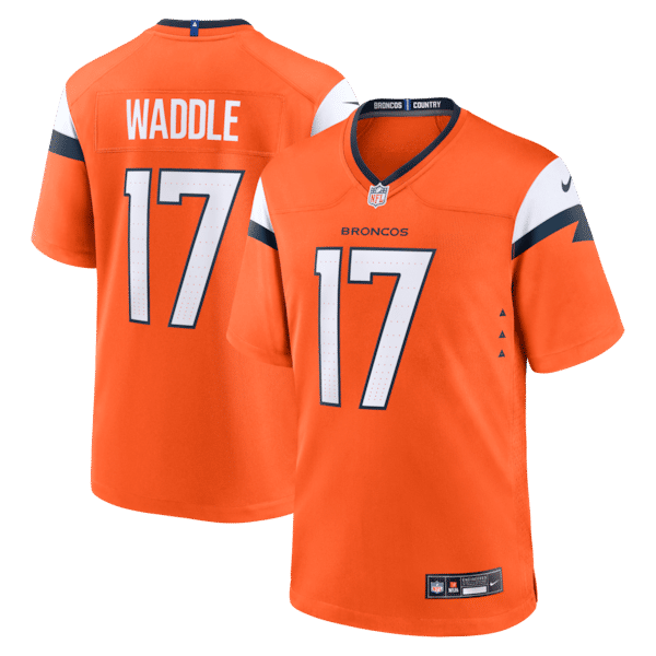Jaylen Waddle Game Jersey Orange 2