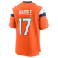 Jaylen Waddle Game Jersey Orange 4