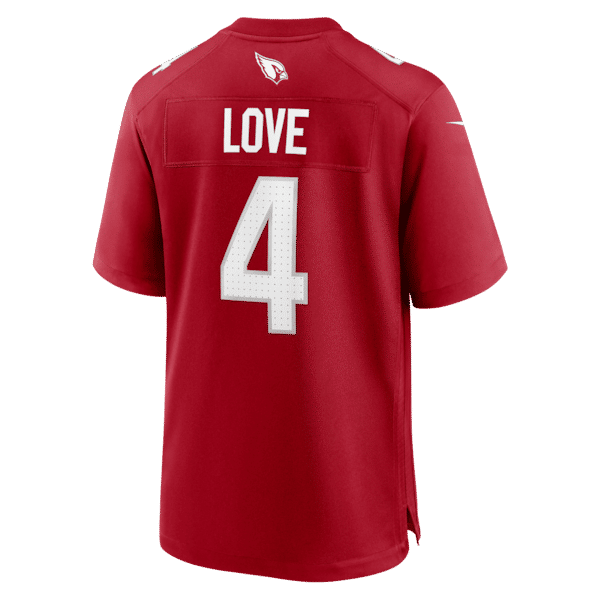 Jeremiyah Love 2026 NFL Draft First Round Pick No. 3 Game Jersey Cardinal 6