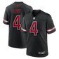 Jeremiyah Love Alternate Game Player Jersey Black