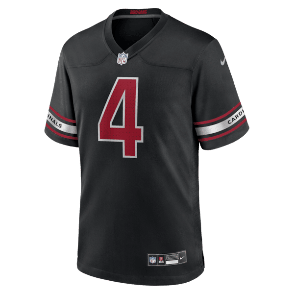 Jeremiyah Love Alternate Game Player Jersey Black 3