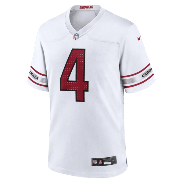 Jeremiyah Love Game Player Jersey White 3