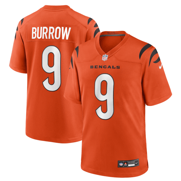 Joe Burrow Alternate Game Jersey Orange