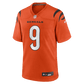 Joe Burrow Alternate Game Jersey Orange 5