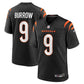 Joe Burrow Game Jersey Black 2