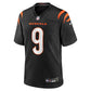 Joe Burrow Game Jersey Black 3