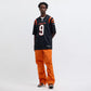 Joe Burrow Game Jersey Black 7