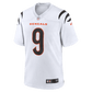 Joe Burrow Game Jersey White 7