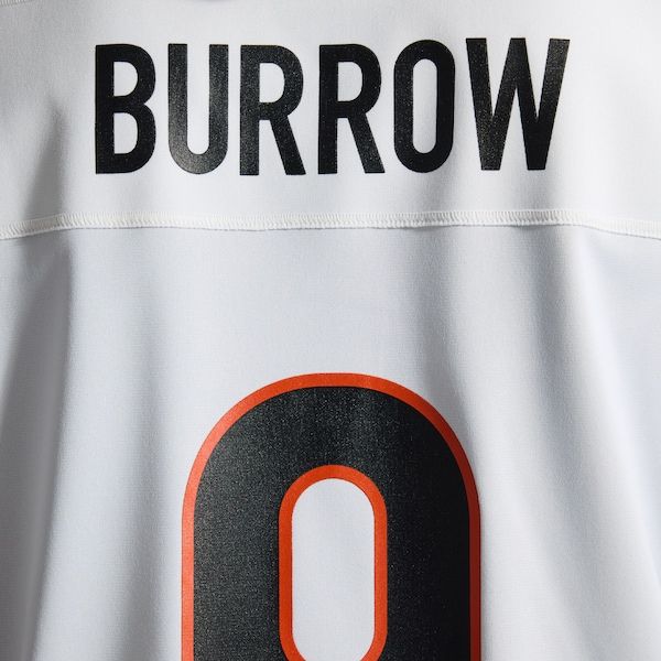 Joe Burrow Game Jersey White 13