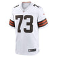 Joe Thomas Retired Player Game Jersey White 3
