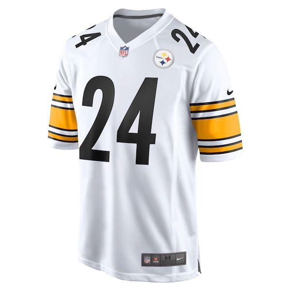 Joey Porter Jr. Away Game Jersey White 3