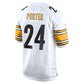 Joey Porter Jr. Away Game Jersey White 4