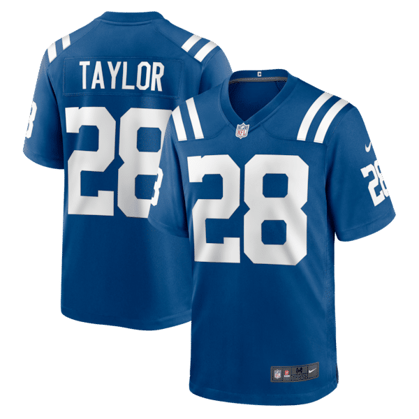Jonathan Taylor Game Jersey Royal 2