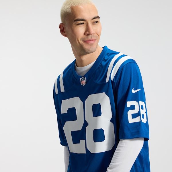Jonathan Taylor Game Jersey Royal 11