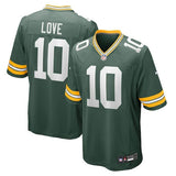 Love Game Jersey Green