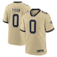 Jordyn Tyson 2026 Draft Pick No. 8 Alternate Game Jersey Gold