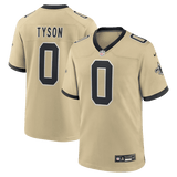 Jordyn Tyson 2026 Draft Pick No. 8 Alternate Game Jersey Gold