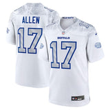 Josh Allen 2025 Rivalries Collection Game Jersey White